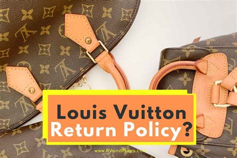 krijg je geld terug bij louis vuitton|Louis Vuitton returns.